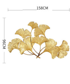 Phù điêu treo tường lá Ginkago