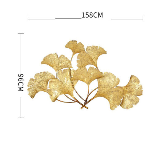 Phù điêu treo tường lá Ginkago