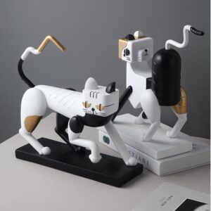 Mô hình mèo máy sáng tạo