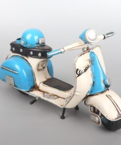 Mô hinh xe vespa cổ trang trí đẹp 2023 CD215