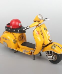 Mô hinh xe vespa cổ trang trí đẹp 2023 CD215