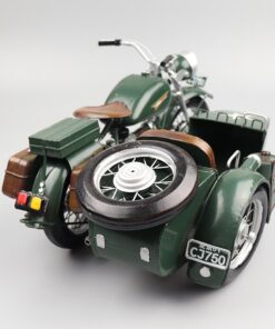 Mô hình xe sidecar vintage 2022 CD180