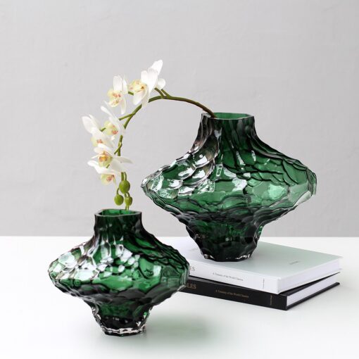 Bộ Bình Hoa Thủy Tinh Cắm Hoa Đơn