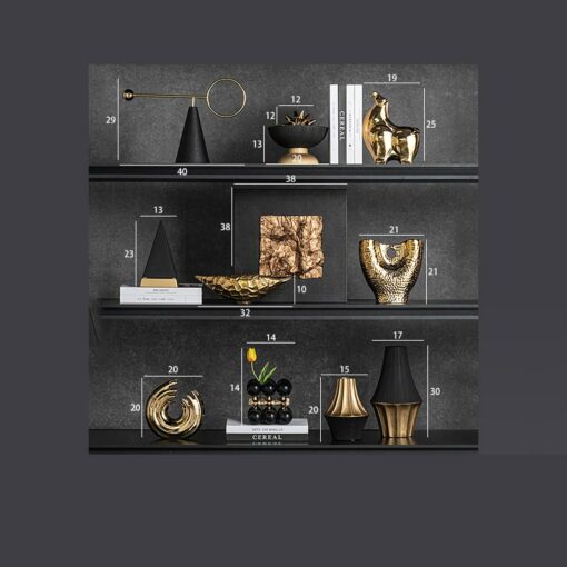 Bộ Decor Trang Trí Kệ Tủ Sang Trọng