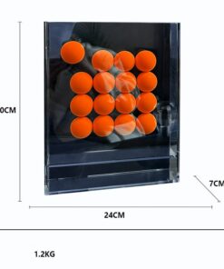Hộp Acrylic Trang Trí Bóng Sắc Màu