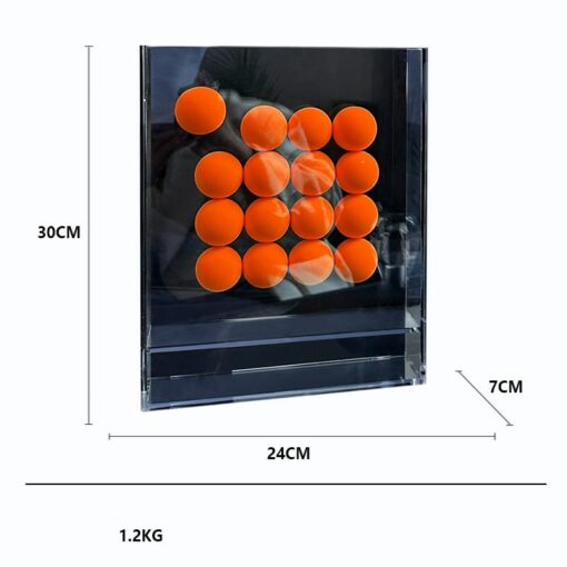 Hộp Acrylic Trang Trí Bóng Sắc Màu