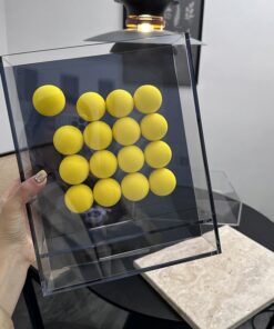 Hộp Acrylic Trang Trí Bóng Sắc Màu