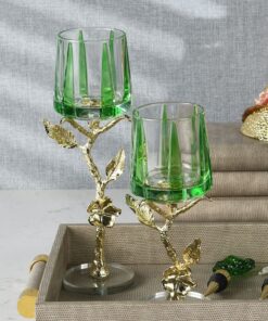 Đôi Chân Nến Pha Lê Nghệ Thuật