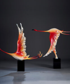 Tượng Chim Hồng Hạc Decor