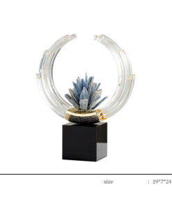 Decor Vầng Trăng Tinh Thể Nghệ Thuật