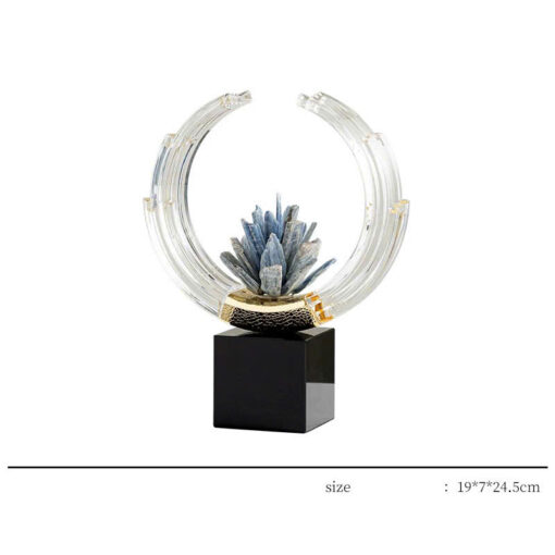 Decor Vầng Trăng Tinh Thể Nghệ Thuật