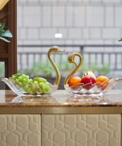 Tượng Thiên Nga Đựng Trái Cây