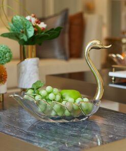 Tượng Thiên Nga Đựng Trái Cây