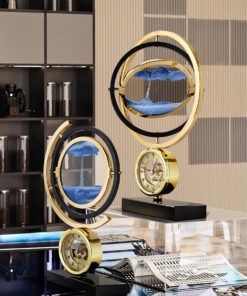 Đồng Hồ Để Bàn Kết Hợp Tranh Cát