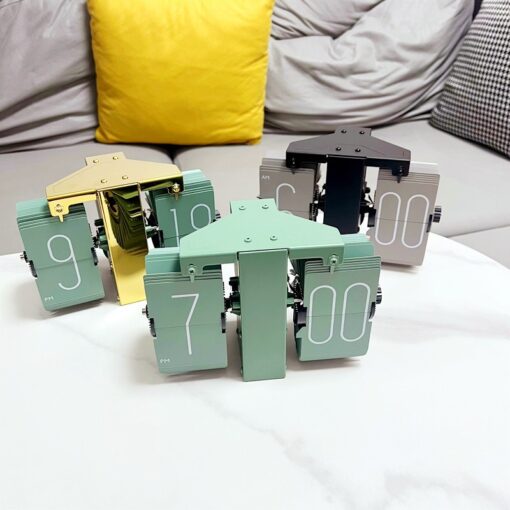 Đồng Hồ Lật Vintage Cho Phòng Khách