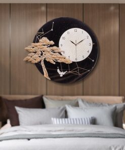 Đồng Hồ Treo Tường Tùng Và Hạc