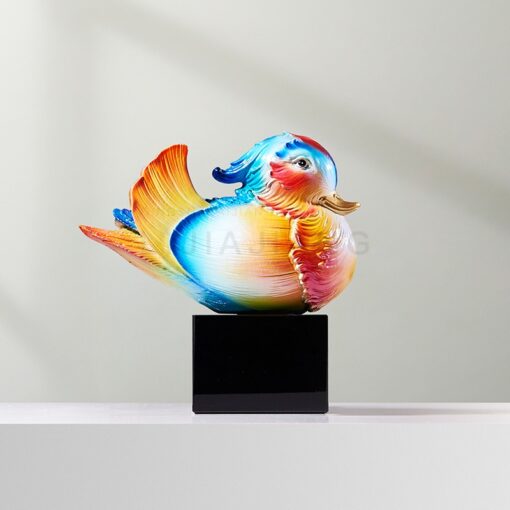 Mẫu Decor Đôi Chim Uyên Ương