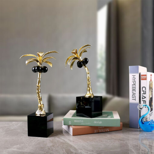 Tượng Cây Dừa Vàng Phú Qúy