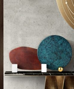 Bộ Đôi Đá Cẩm Thạch Sắc Màu Tương Phản