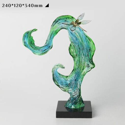 Decor Chuồn Chuồn Lạc Lối Trong Dòng Xanh