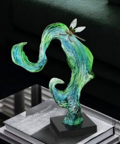 Decor Chuồn Chuồn Lạc Lối Trong Dòng Xanh
