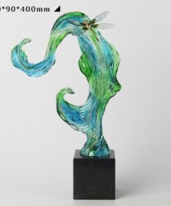 Decor Chuồn Chuồn Lạc Lối Trong Dòng Xanh