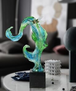 Decor Chuồn Chuồn Lạc Lối Trong Dòng Xanh
