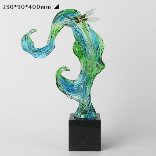 Decor Chuồn Chuồn Lạc Lối Trong Dòng Xanh