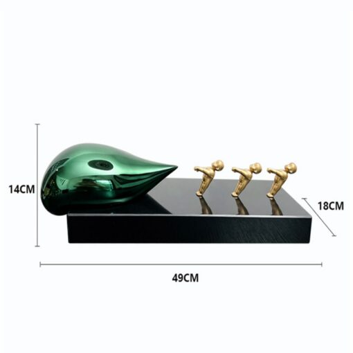 Mô Hình Người Kéo Giọt Nước Cân Bằng