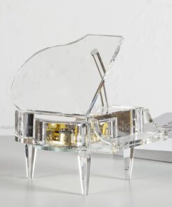 Mô Hình Đàn Piano Pha Lê