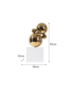 Mô Hình Qủa Bóng Trang Trí Bằng Inox