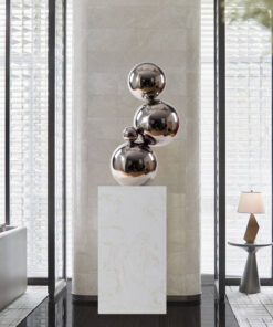 Mô Hình Qủa Bóng Trang Trí Bằng Inox