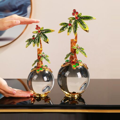 Quả Cầu Pha Lê Phúc Lộc