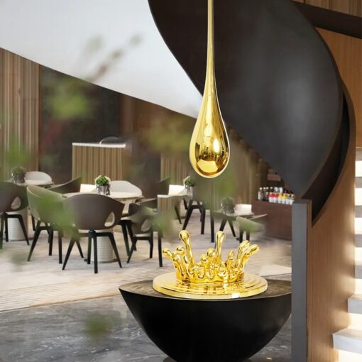 Tác Phẩm Điêu Khắc Giọt Nước Treo