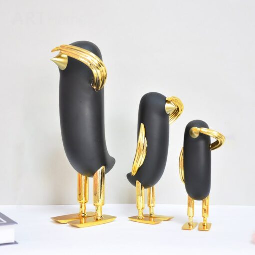 Tượng Chim Cánh Cụt Decor