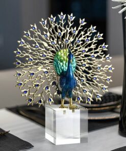 Tượng Chim Công Tán Lộc