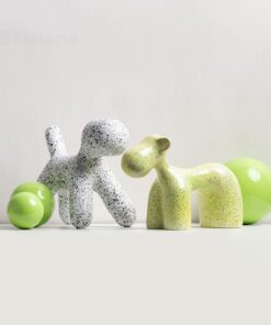 Tượng Chó Nghệ Thuật Tối Giản