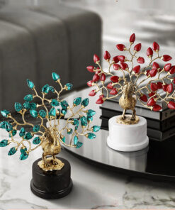 Tượng Chim Công Phú Quý Tán Lộc