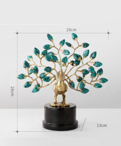Tượng Chim Công Phú Quý Tán Lộc