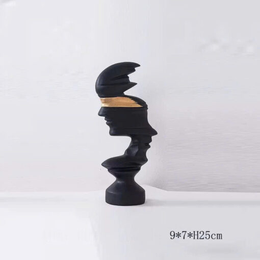 Tượng Đầu Người Nghệ Thuật Trừu Tượng