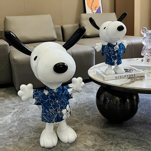 Tượng Gấu Snoopy Pooh