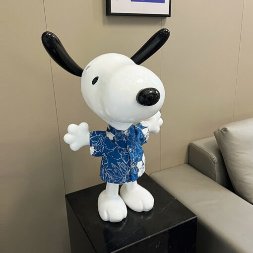 Tượng Gấu Snoopy Pooh