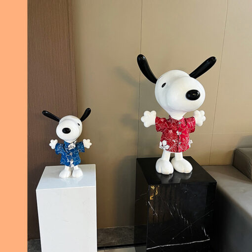 Tượng Gấu Snoopy Pooh