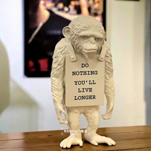 Tượng Khỉ Banksy ‘Do Nothing’