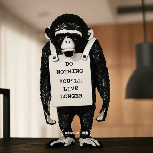 Tượng Khỉ Banksy ‘Do Nothing’