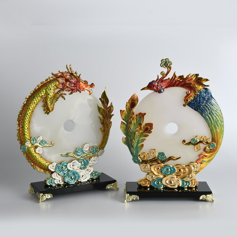 Tượng Long Phụng Ngọc Bích