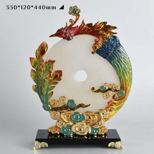 Tượng Long Phụng Ngọc Bích