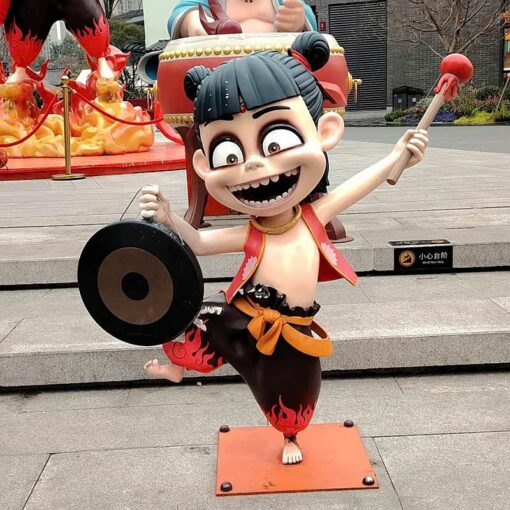 Tượng Na Tra Tiểu Ma Đồng
