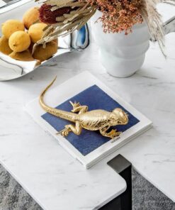 Tượng Thằn Lằn Vàng Decor