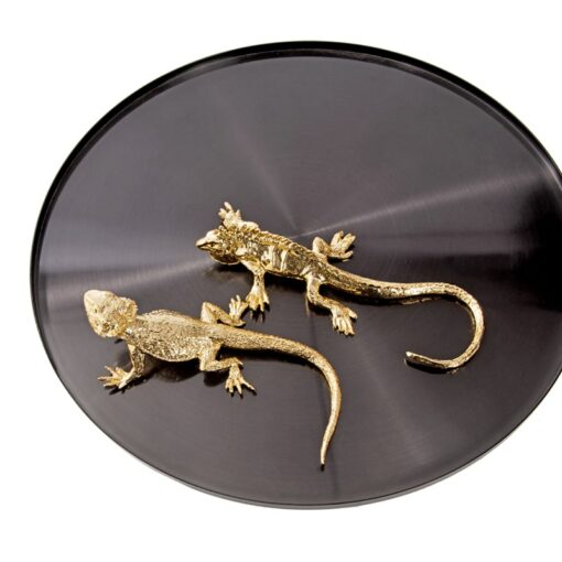 Tượng Thằn Lằn Vàng Decor